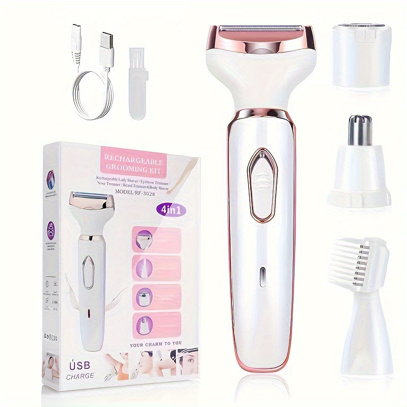 Inspiring Me™ 4 in 1 Women Electric Epilator