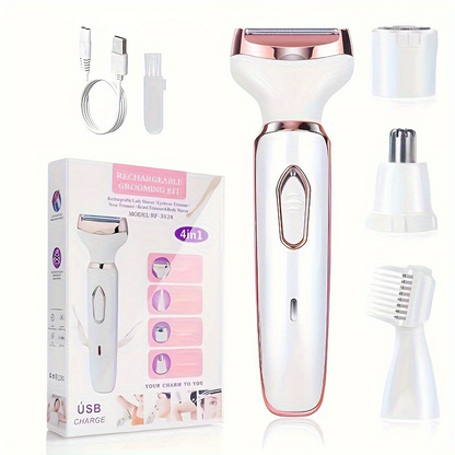 Inspiring Me™ 4 in 1 Women Electric Epilator